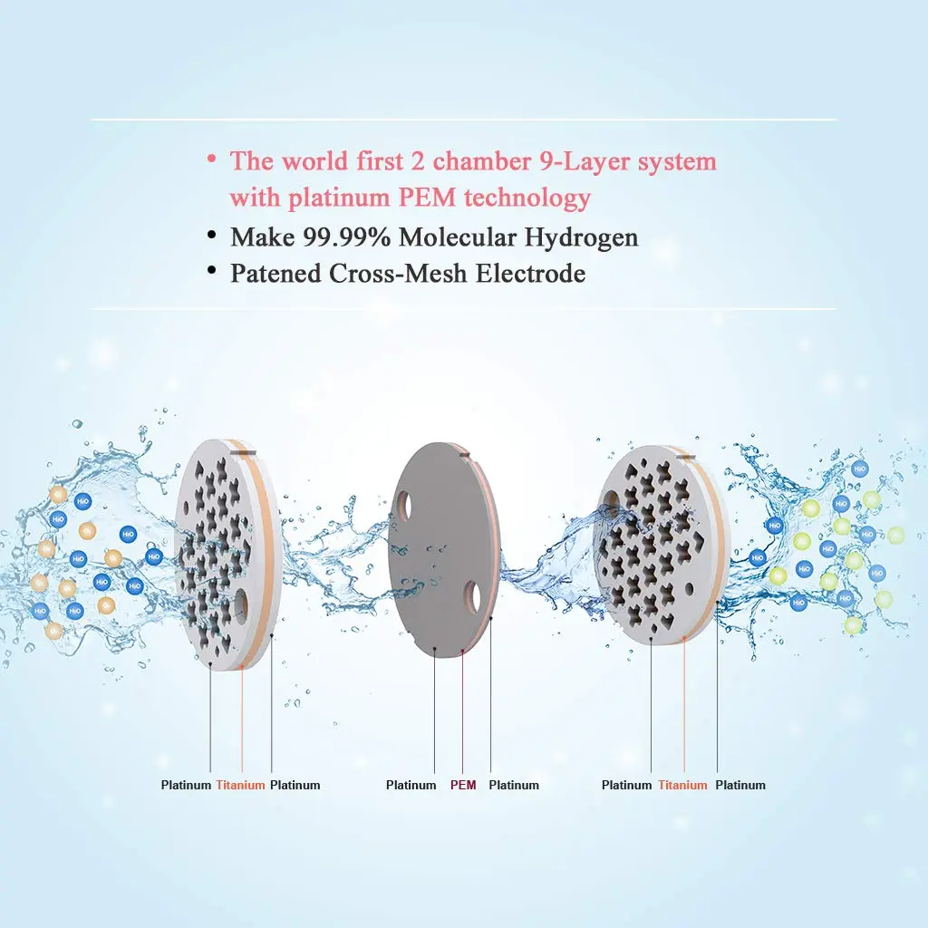 H2CAP PLUS 5 H2CAP PLUS two-chamber nine-layer electrode system with platinum PEM