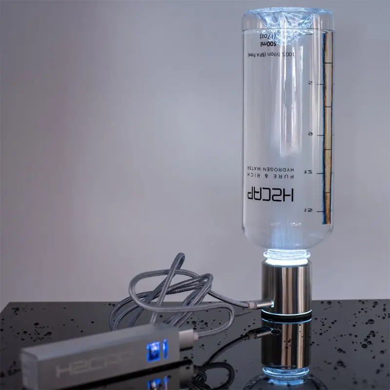 H2CAP PLUS running a full cycle on USB power