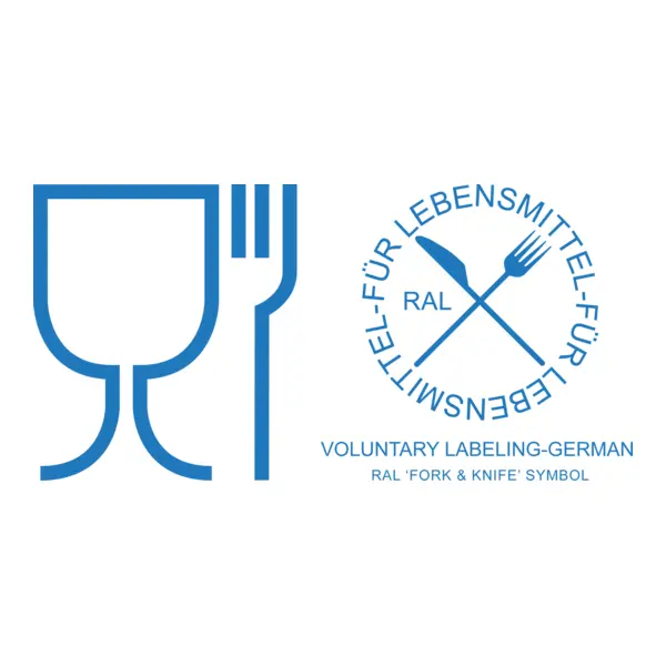 LFGB Germany — food-contact tested materials in the H2CAP PLUS