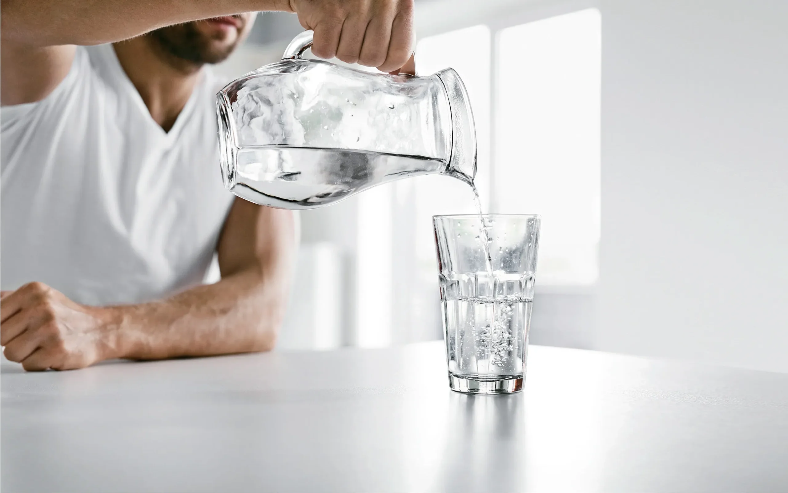 Reaching for a morning glass of water - the daily habit the hydrogen water trials actually studied